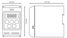 Load image into Gallery viewer, 0.75KW 1HP | Single Phase Input 3 Phase Out VSD VFD Inverter Drive | AG Mini
