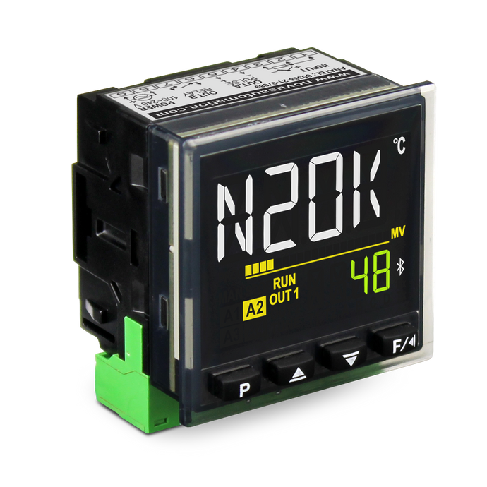 Novus N20K48 - Modular PID Process Controller - Bluetooth+ClickNGo (100-240V)