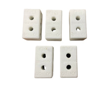 Load image into Gallery viewer, High Temperature Ceramic Terminal Block 3 Way 32A 4mm 12AWG 450V Max
