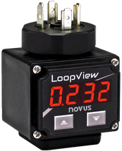 Load image into Gallery viewer, Novus LoopView Digital Display 4-20mA DIN 43650 Transducer Sensor
