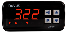 Load image into Gallery viewer, Novus N322 - Digital Thermostat On/Off Control - J/K/T Thermocouple RS485 (100-240V)
