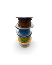 Load image into Gallery viewer, 2.5mm² CSA 14AWG Tri-Rated Single Cable Brown, Blue, Green/Yellow Per Metre BS6231
