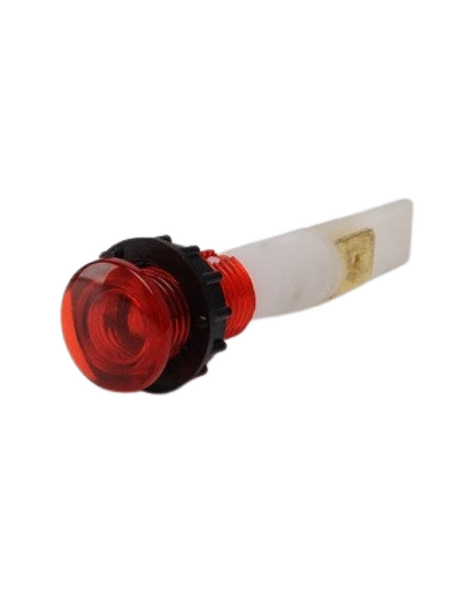 EMAS S102NK Red Neon Pilot Indicator 10mm Diameter Spade Terminal (230V)