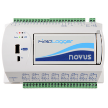 Load image into Gallery viewer, Novus FieldLogger - 512K Ethernet, 2xRS485 Master/Slave Data Logger (24V Supply)
