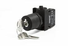 Load image into Gallery viewer, EMAS CP101AC30 - Key Switch (2-0-1) Stay Put Removal All Positions (2 N.O.)
