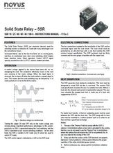 Load image into Gallery viewer, 60A Single Phase Solid State Relay - SSR-4860 (Load 60A 480VAC \ Control 4-32VDC)
