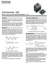 Load image into Gallery viewer, 25A Single Phase Solid State Relay - SSR-4825 (Load 25A 480VAC \ Control 4-32VDC)
