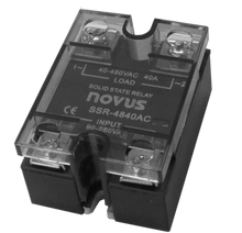 Load image into Gallery viewer, 60A Single Phase Solid State Relay - SSR-4860 (Load 60A 480VAC \ Control 4-32VDC)
