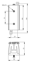 Load image into Gallery viewer, EMAS SSS2X - DIN Rail or Chassis Mount Heat Sink 25A Solid State Relay
