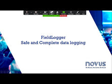 Load and play video in Gallery viewer, Novus FieldLogger - 512K RS485 Slave Data Logger (24V Supply)
