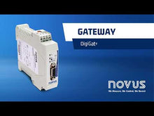 Load and play video in Gallery viewer, Novus DigiGate - Profibus Gateway - Modbus RTU To Profibus DP
