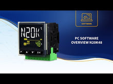 Load and play video in Gallery viewer, Novus N20K48 - Modular PID Process Controller - Bluetooth+ClickNGo (12-24V)
