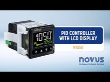 Load and play video in Gallery viewer, Novus N1050-PR - PID Temperature Controller USB, Timer, SSR+Relay (100-240V)
