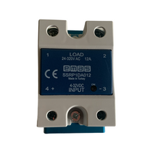 Load image into Gallery viewer, EMAS SSRP1DA012 - 1PH Solid State Relay 12A 24~320V + Heatsink
