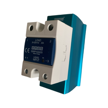 Load image into Gallery viewer, EMAS SSRP1DA025 - 1PH Solid State Relay 25A 24~320V + Heatsink
