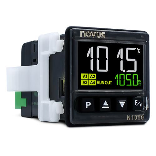 Novus N1050-PR - PID Temperature Controller USB, Timer, SSR+Relay (100-240V)